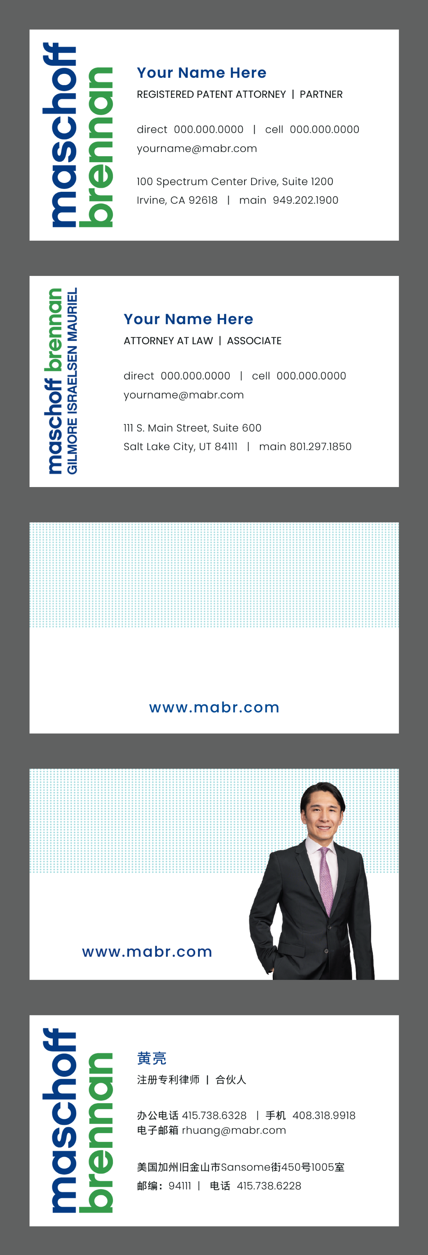 Business Card Order Form